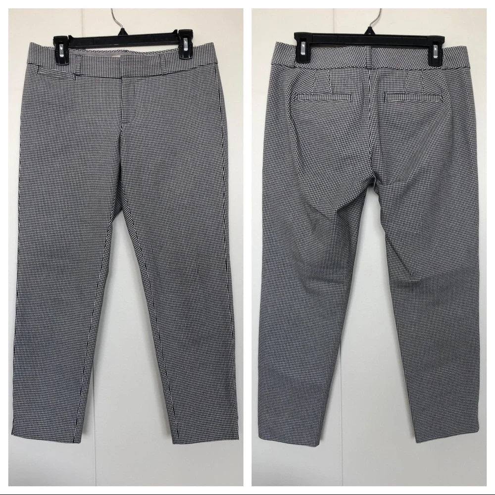 Sloan Houndstooth Ankle Pant, Banana Republic - Picture 3 of 7